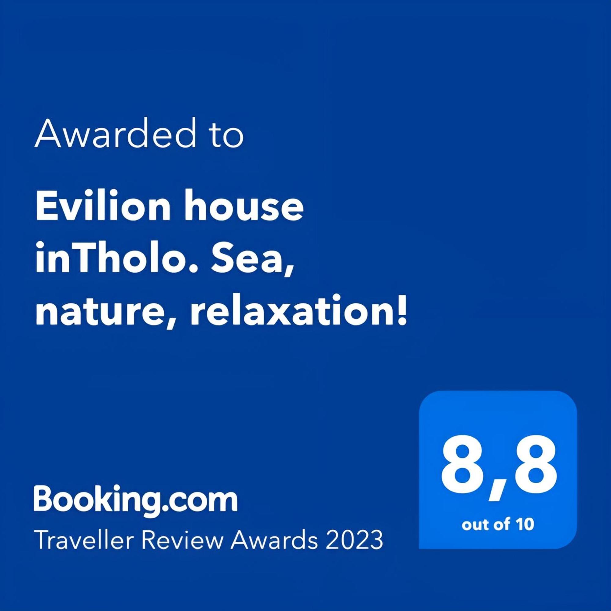Evilion House Intholo. Sea, Nature, Relaxation! Eksteriør bilde